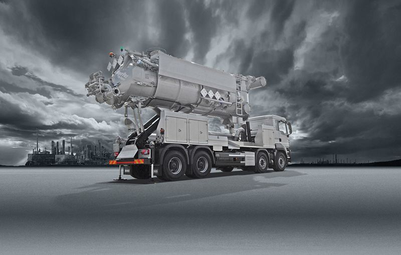 fabrikant vacuümwagens KOKS Group KOKS EcoVac Combi vacuümwagen spuitwagen